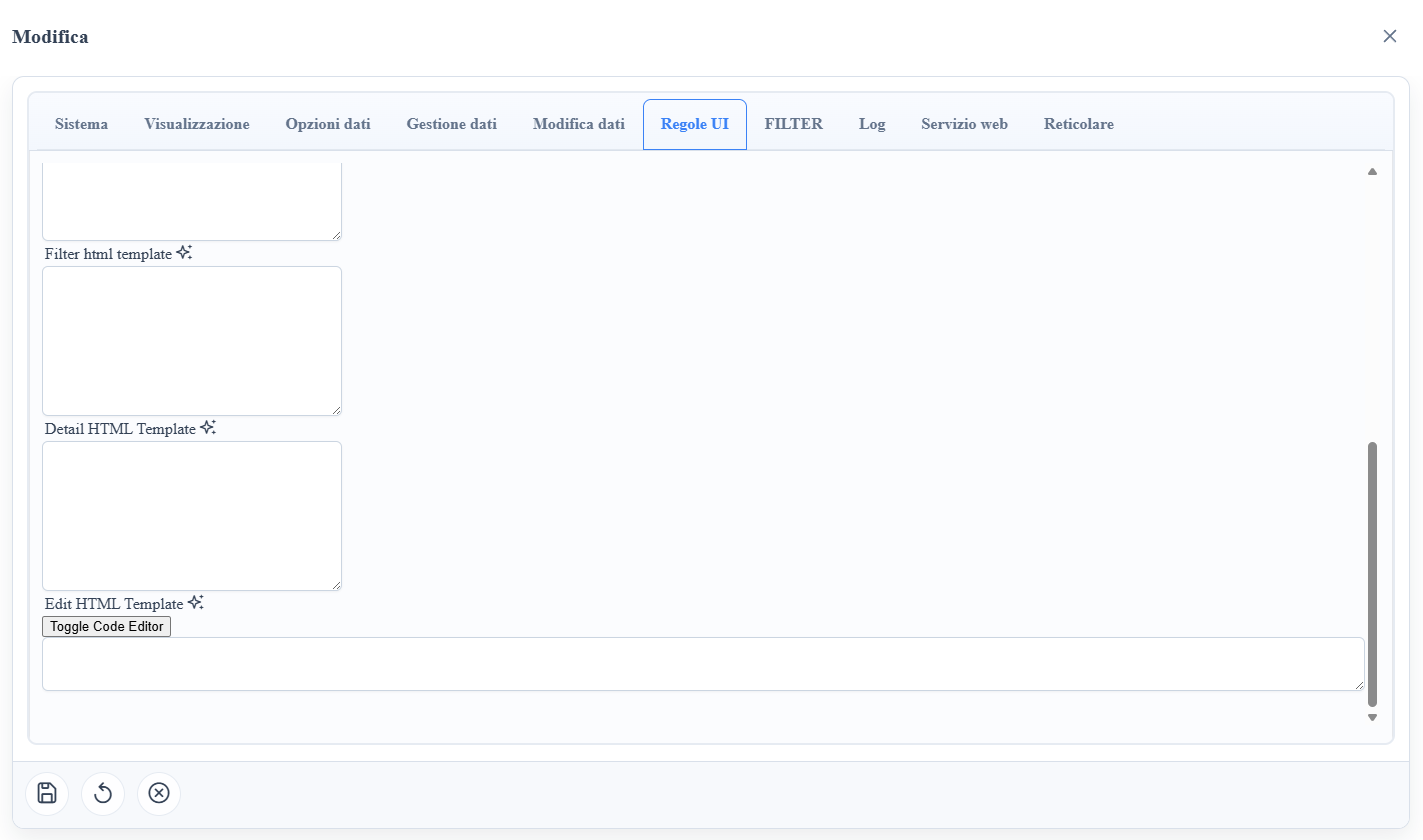 templating / conditional