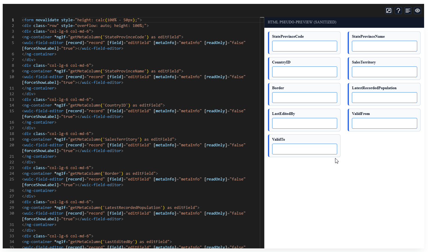 templating / runtime