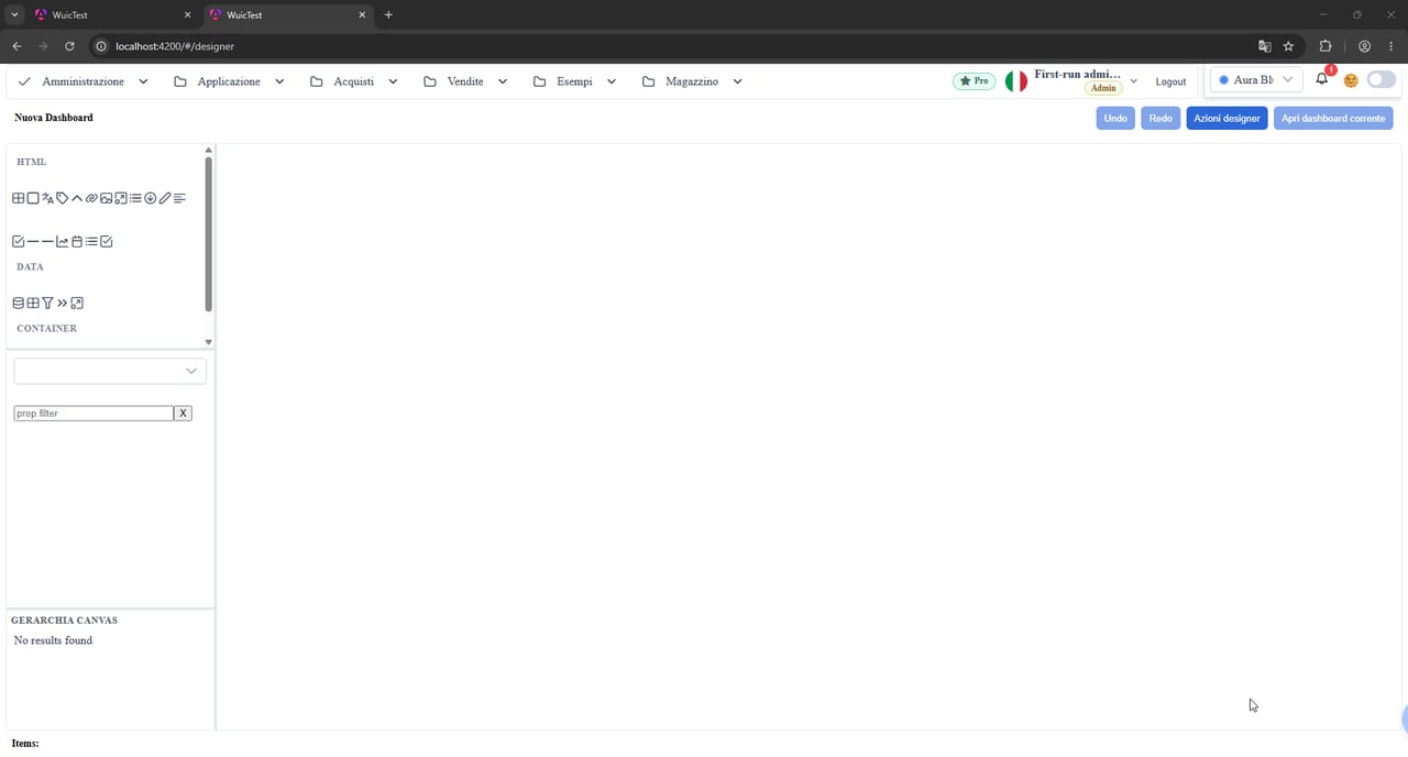 rag-chatbot-tools / propose_designer_inject demo — master-detail injection on designer canvas