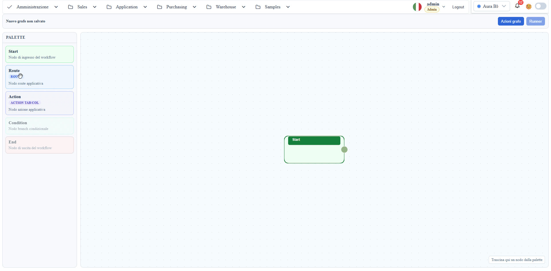 Motore workflow